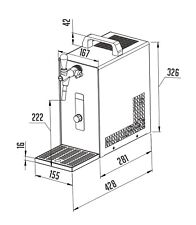 Komplett Set - Zapfanlage, Bierzapfanlage PYGMY 25/K, 1-leitig, 35 Liter/h