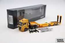 Herpa MAN TGX GM 33.580 Goldhofer-Sattelzug gelb Nr. 954679 1:87 /H17960