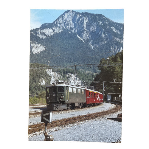 Postkarte zug eisenbahn - ak,