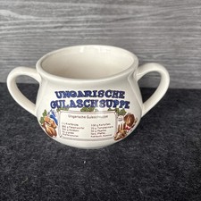 Suppentasse mit Rezeptaufdruck