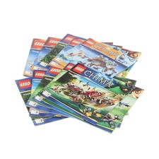 10x Lego Bauanleitung Chima