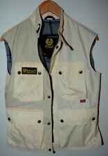 Original Unisex BELSTAFF Coole Nylon Weste Jacke 44-46 / XS-S