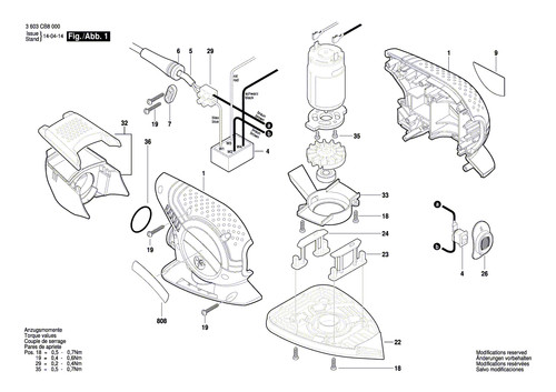 Bosch ersatzteile für psm - ersatzteile,