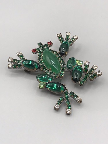 Seltene alte brosche frosch - alte,