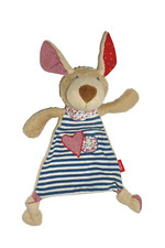 WIE NEU* SIGIKID HASE HASI HÄSCHEN Hund 40503 Organic Schmusetuch Schnuffeltuch