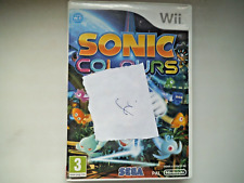 SONIC COLOURS (Nintendo Wii), ohne Anleitung ITALIAN