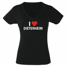 V-T-Shirt mit Städtenamen - i