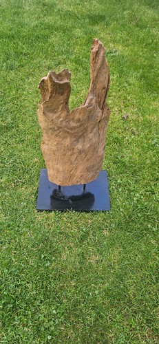 Teakholz skulptur - teakholz,