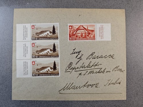 Schweiz 1945 pro patria - pro,
