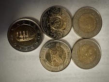 LOT Ungarn 5x 100 Forint Hungary Münzen