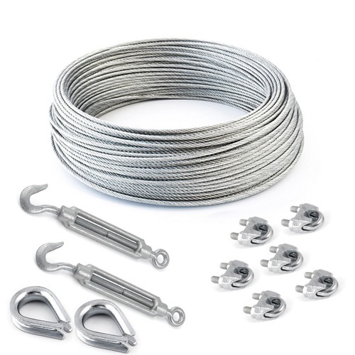 Set stahlseil verzinkt - set,