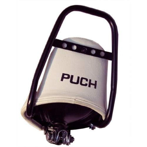 Sattel chopper weiss - sattel, puch