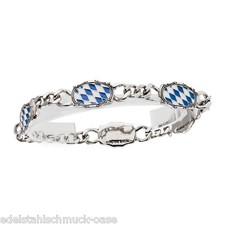 ARMBAND BAYERN EDELSTAHL 5 x MOTIV BAYERN UNISEX TRACHTEN OKTOBERFEST WIESN NEU