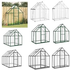 Gewächshaus mit Fundament