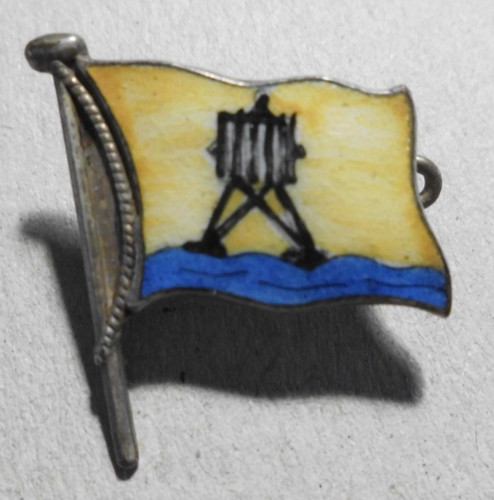Stadtflagge cuxhaven elbe - cuxhaven,
