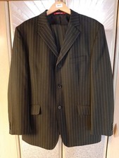 Herrenanzug Gr. 52 schwarz mit