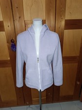 BOGNER Hoodie/Fleecejacke lila