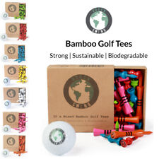 Green Swing Bambus Castle Golf Tees | Vollfarbige Editionen