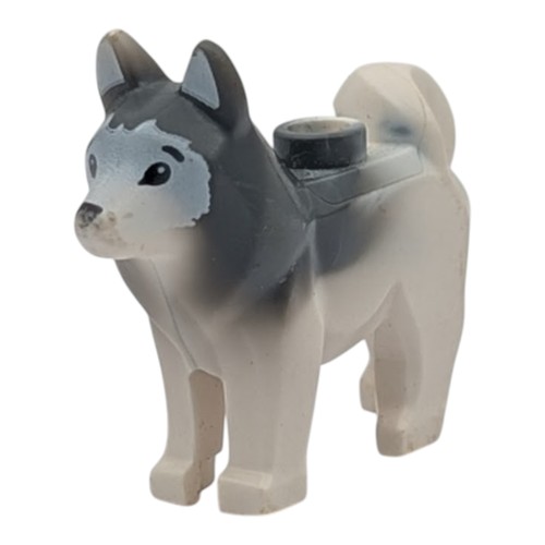 Lego hund bank grau - /,