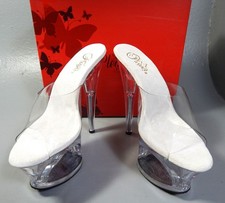 Pleaser High Heels Transparent