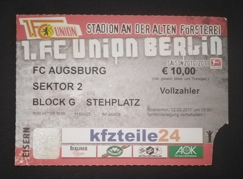 Ticket bundesliga 2010 - ticket,
