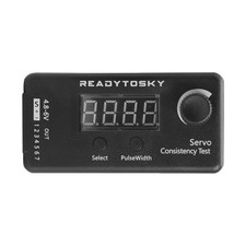 Servo Tester,for DC 4.8-6V Mini 3 Modes Digital Servo/ESC Consistency Tester Ste