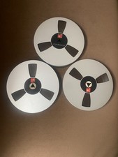 3 x BASF Alu Tonbänder 18 cm