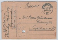 Deutsches reich feldpostbrief - deutsches,