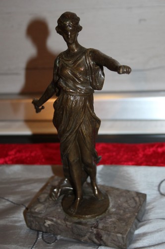 Vintage bronze figur - bronze,