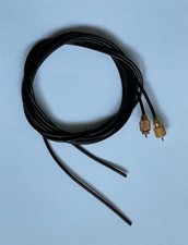 2 Abschnitte Brüel&Kjaer 80 cm rauscharmes Koaxialkabel mit Microdot 10-32 UNF