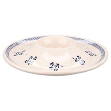 Eierbecher mit Schalenablage Johnson Bros Laura Ashley Petite Fleur - Blau