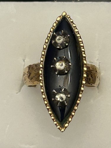 Antiker ring gold diamant - antiker,