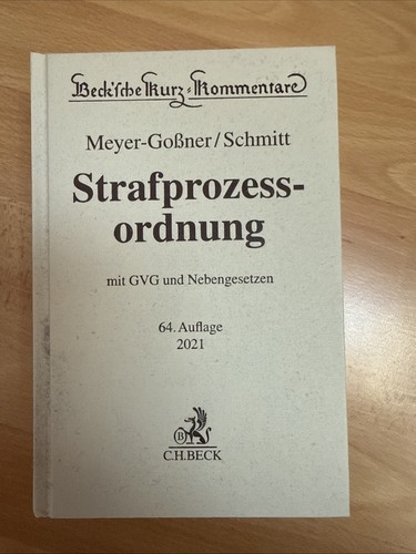 Meyer-Goßner/Schmitt