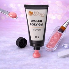 Sun garden nails poly gel - garden,