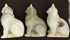 Set mit 3 Katzenfiguren