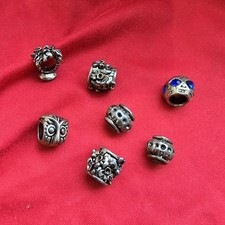 7 Charms, Farbe Silber, Eule