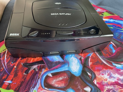 Sega saturn schwarz - sega,