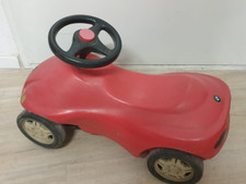 Rutscher - Bobby-Car, BMW München, leicht verwittert, starke Gebrauchsspuren