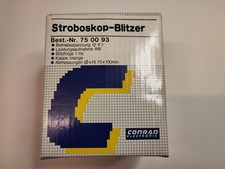 Stroboskop Blitzer Flasher 12V, Kappe Orange, 70mm, Blitzer Signalleuchte