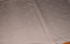 Alte Damast Tischdecke