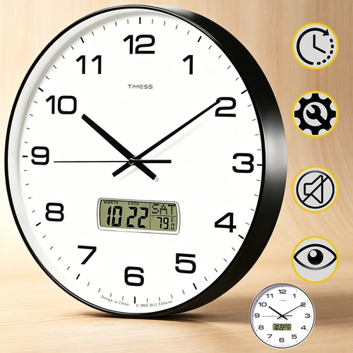 Wanduhr cm zifferblatt - wanduhr, 35,6