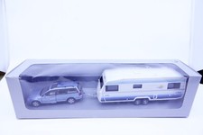 4538🔜 Schuco VW Volkswagen Passat Variant B5 Wohnwagen Caravan Polar 730 OVP