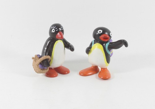 Pingu 2 x pinguin figuren - ===,