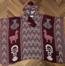 Großer, warmer Woll-Poncho