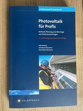 Photovoltaik für Profis ISBN