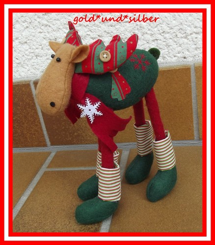 Weihnachten farbenfrohe elch - weihnachten,