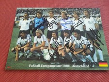 DFB Deutsche Nationalmannschaft EM1980,9xorig.sign.