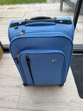 TOMMY HILFIGER Handgepäck Trolley Koffer Hellblau Rollkoffer