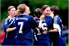 Original Autogramm Jana Spengler Fussball /// Autograph signiert signed s 349823