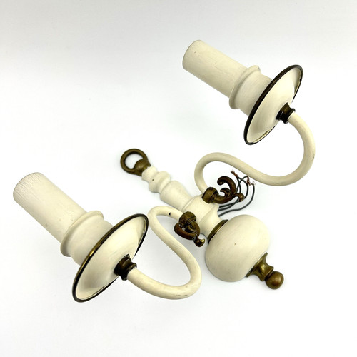 Vintage wandlampe flammig - vintage,